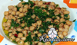 Ensalada de garbanzos