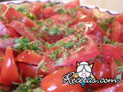 Ensalada andaluza de tomates