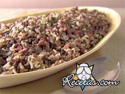 Ensalada de arroz integral