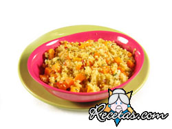 Ensalada de cuscús con naranja