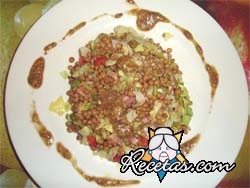 Ensalada de lentejas