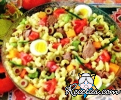 Ensalada con pasta