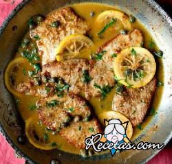 Escalopes al vino