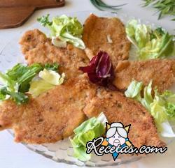 Escalopes de pollo al horno