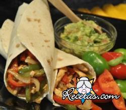 Fajitas de pollo