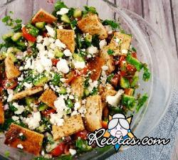 Fattoush (ensalada con pan)