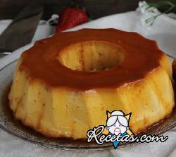 Flan al Baileys