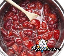 Fresas caramelizadas