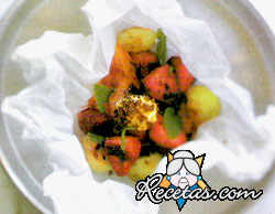 Frutas al horno