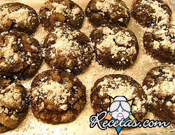 Galletas de chocolate y mantequilla (roquitas)