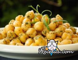 Garbanzos con romero