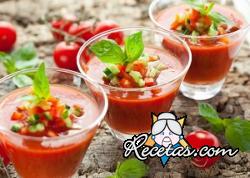 Gazpacho sin pan