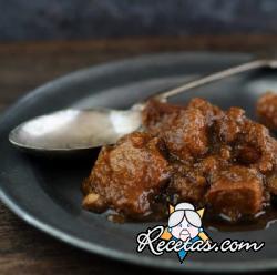 Guisado de carne a la cerveza negra