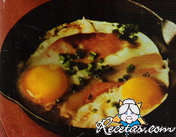Ham and eggs