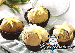 Helado de chocolate