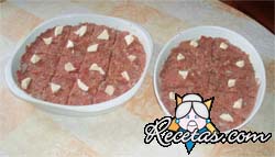 Kebbe (picadillo de carne cruda condimentado)