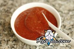 Ketchup fácil hecho en casa