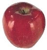 Postre de manzana al microoondas con pasas