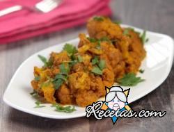 Masala de coliflor - Phool Gobi