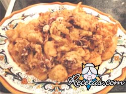 Mejillones fritos