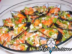 Mejillones a la vinagreta