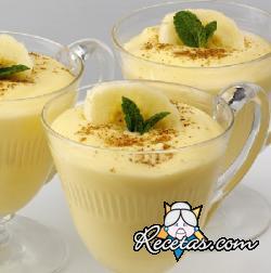 Mousse de plátano