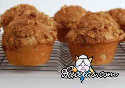 Muffins de banana y nuez