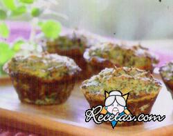 Muffins de espinaca y queso