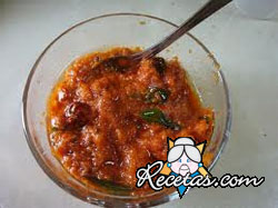 Chutney de cebollas a la miel