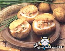 Papas rellenas Viena