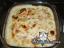 Patatas a la bechamel