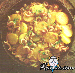 Papas marineras