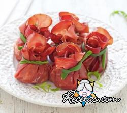 Paquetitos de jamón