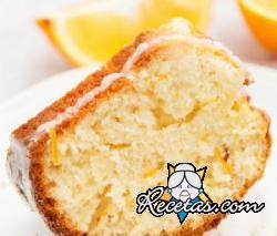 Pastel de naranja suave