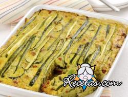 Pastel de zucchini