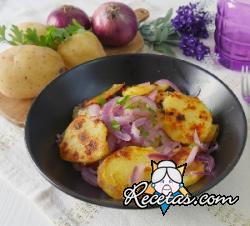 Patatas a la lionesa