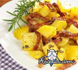 Patatas con tocino