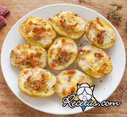 Patatas rellenas al horno