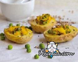 Patatas rellenas especiadas