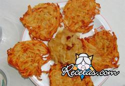 Patatas rosti (tortillitas)