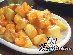 Patatas bravas