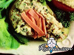 Peras rellenas