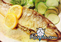 Pescado en aromas