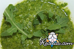 Pesto de rúcula