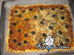 Pizza de pisto