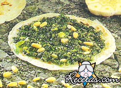 Pizzas light con pesto