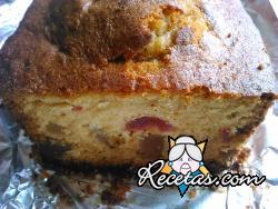 Plum cake con fruta confitada