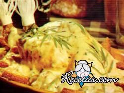 Pollo a la crema