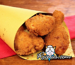 Pollo frito estilo fast food