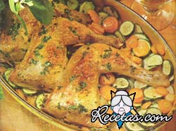 Pollo con zucchini